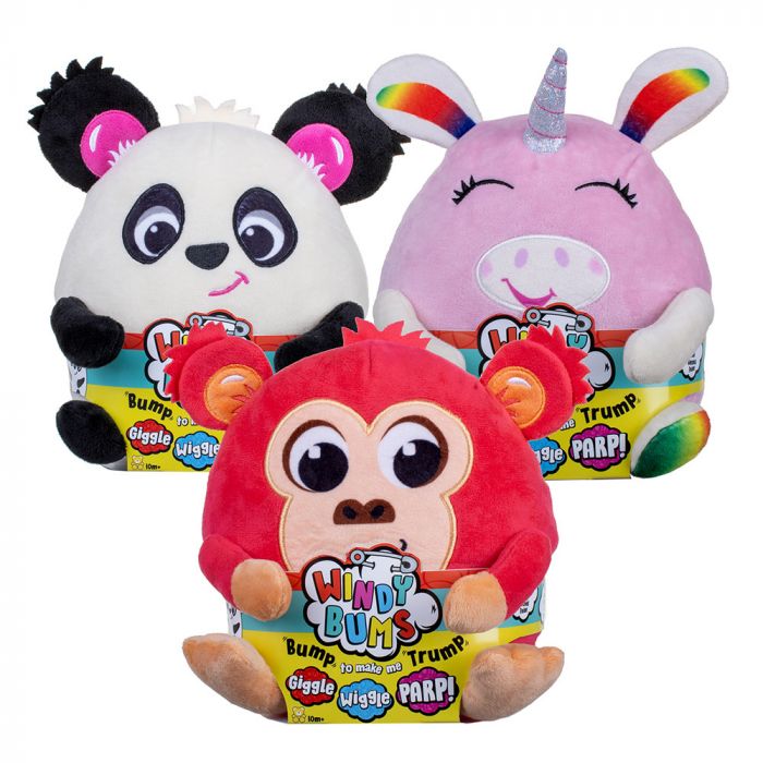 Windy Bums Cheeky Wiggly Jiggly Giggly Plush Toy for Kids