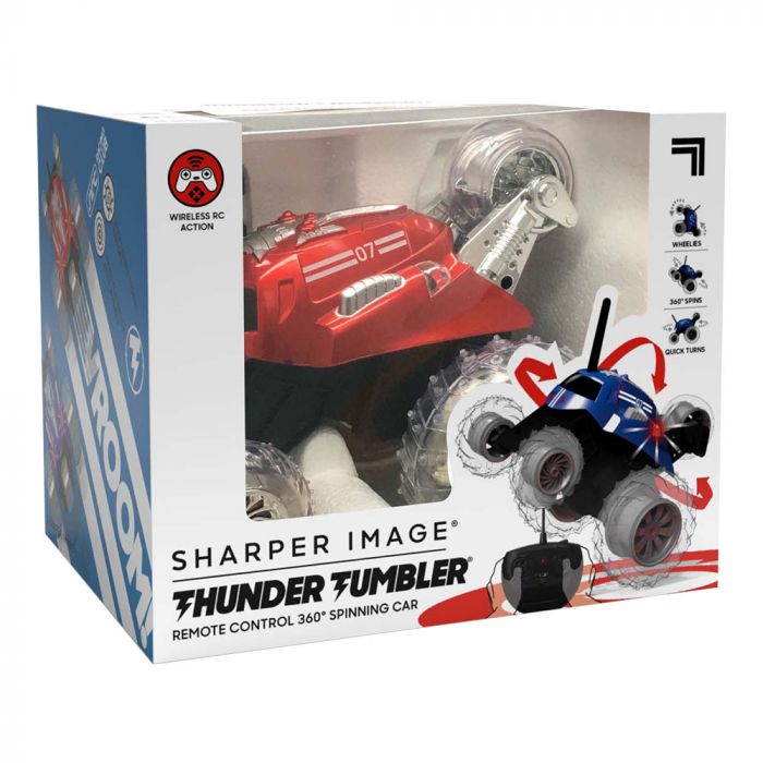 Sharper Image Thunder Tumbler RC 360 Degrees Spinning Car