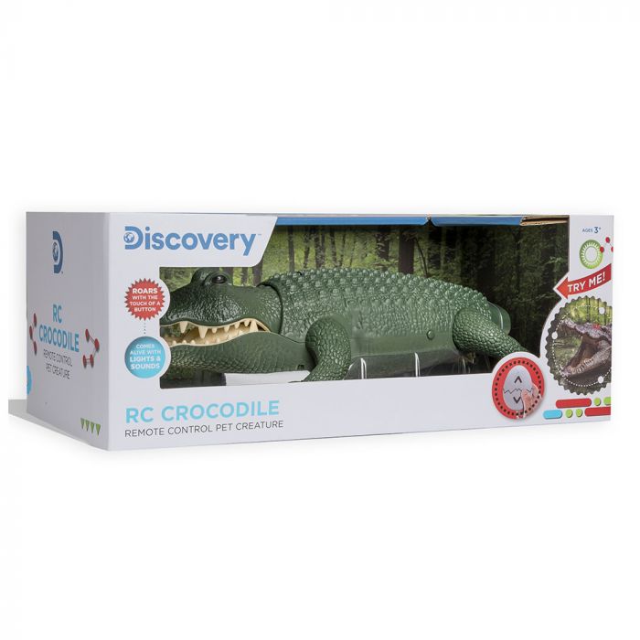 Discovery™ RC Crocodile Remote Control Pet Toy