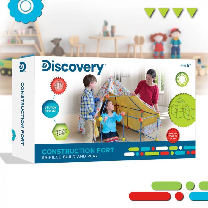 Discovery Kids STEM Construction Fort