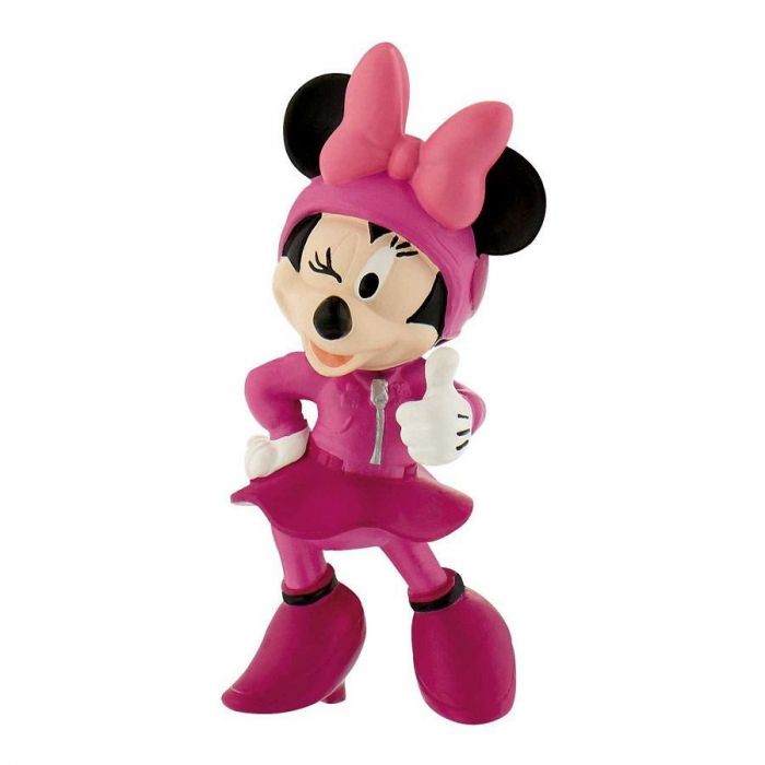 Bullyland Disney Racer Minnie Mouse Figurine