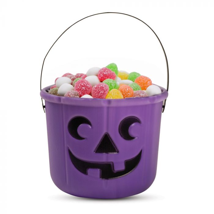 Mad Toys Spooky Halloween Pumpkin Candy Bucket Trick-or-Treat Accessories