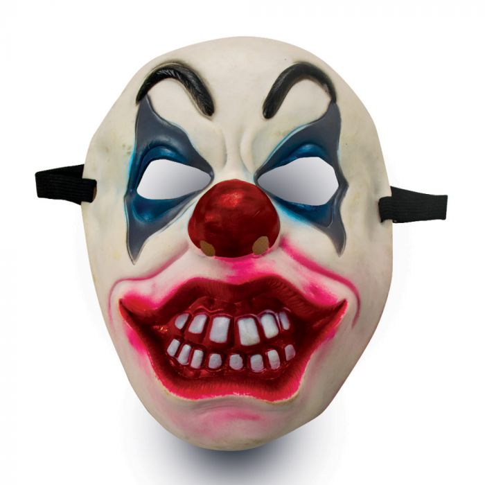 Mad Toys Creepy Killer Clown Mask Halloween Costumes Accessory for Kids and Adults