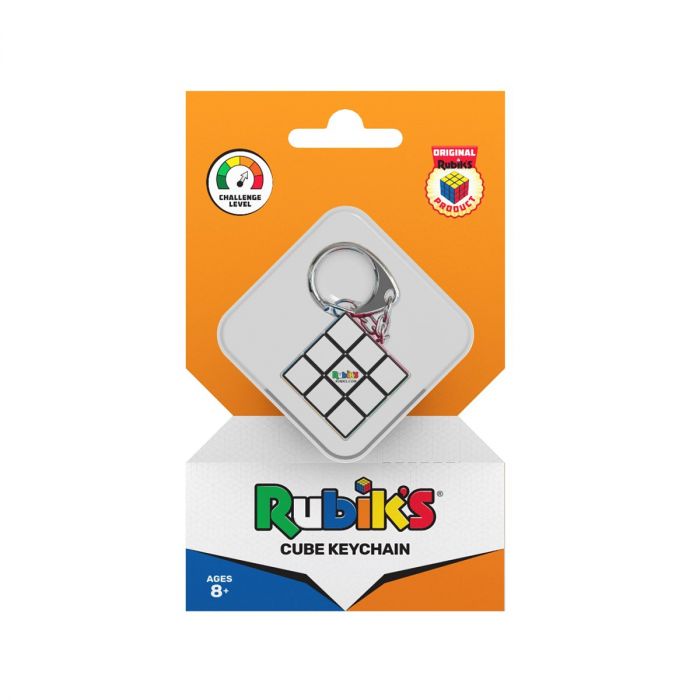 PACK OF 3 Rubic Cube 3x3 Gift Unisex Sweetheart Cute Shape Key Ring Real Unicorn 