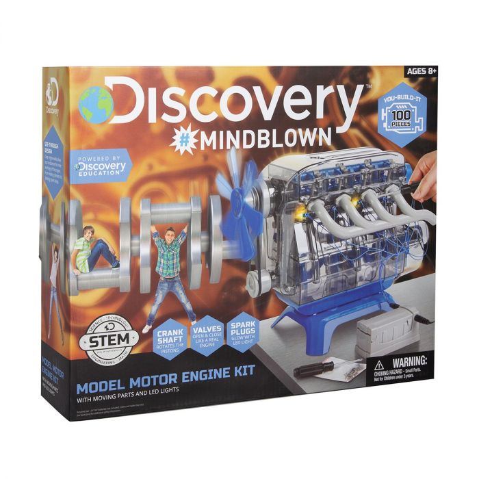 Discovery Mindblown STEM Model Engine Kit