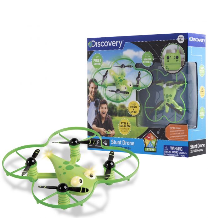 Discovery Kids STEM Stunt Drone Zip 360 Degrees