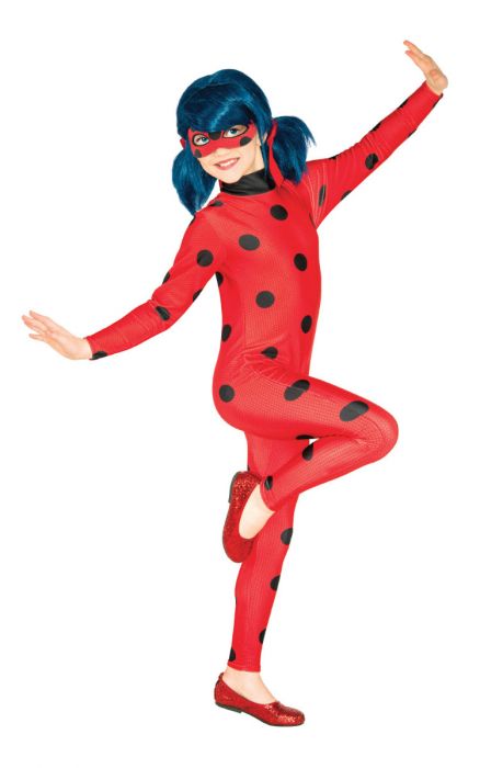 Rubies Official Miraculous Ladybug Childs Costume and Eye mask