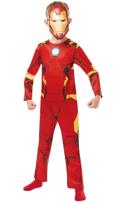 Rubie's Official Marvel Avengers Iron Man Classic Child Costume - Age 9-10, Height 140 cm