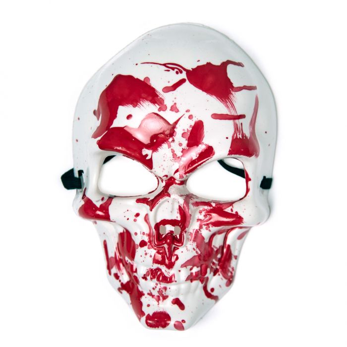 Mad Toys Blood Stained Skeleton Mask Halloween Costume Accessory