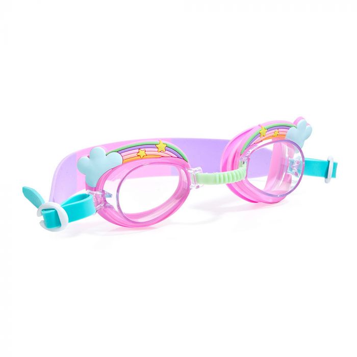 Aqua2ude Pink Clouds Swim Goggles for Kids