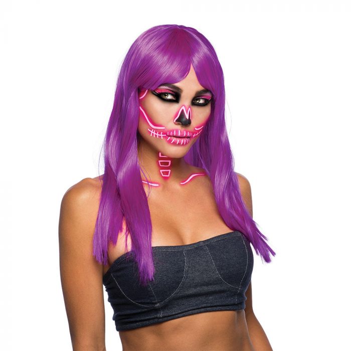 Passion Purple Wig Halloween Accessory