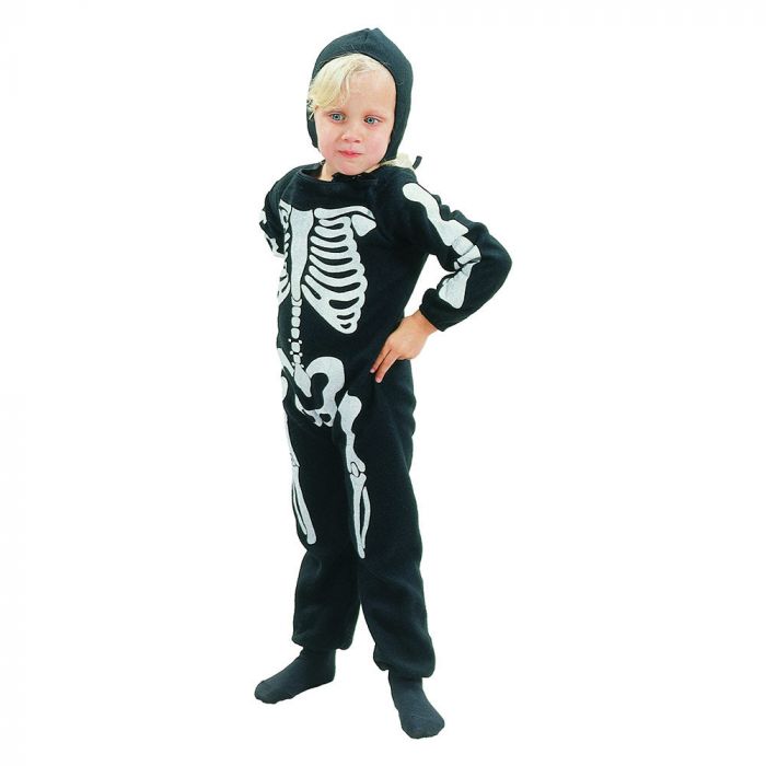 Skeleton Jumpsuit Kids Halloween Costume