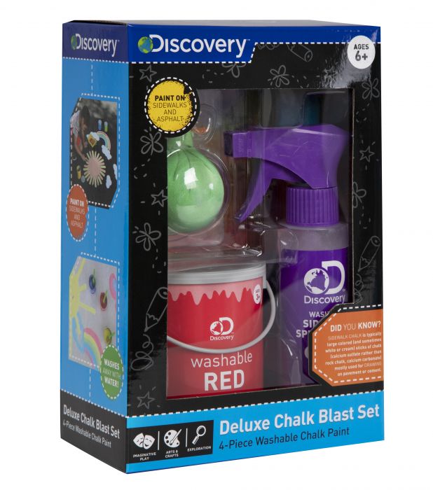 Discovery Kids STEM Deluxe Chalk Blast Assorted Set