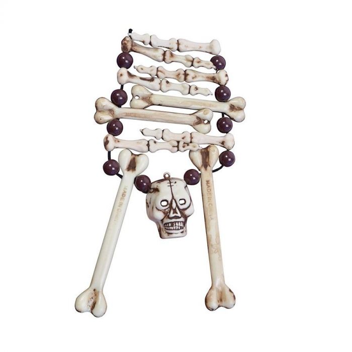 Rubies Costumes Halloween Skeleton Bone Necklace Costume Accessory