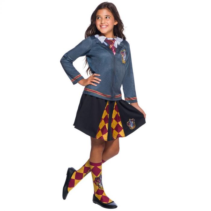 Rubies Costumes Warner Brothers Harry Potter Girls Gryffindor Costume Top