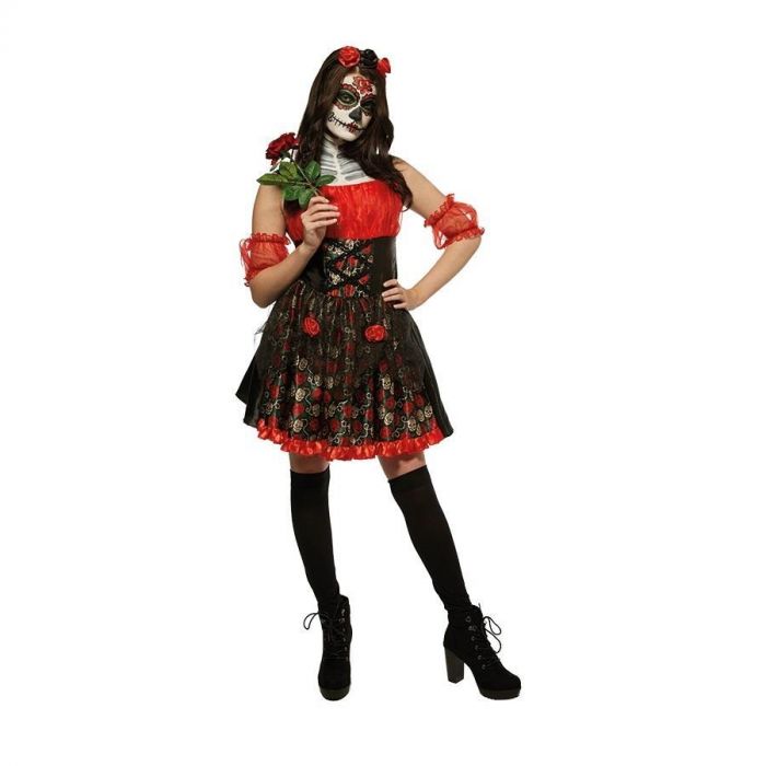Rubies Costumes Halloween Adult Day of the Dead Rose Costume