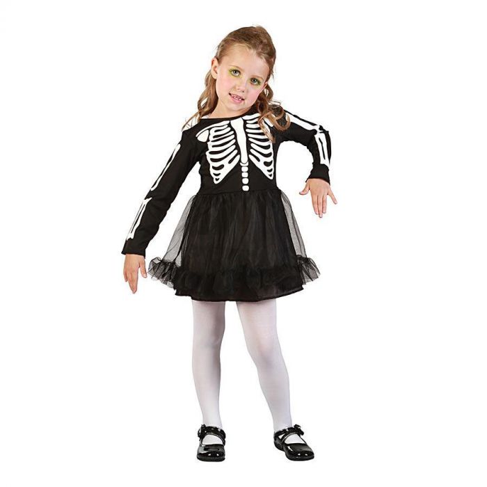 Rubies Costumes Halloween Skeleton Girl Toddler Costume