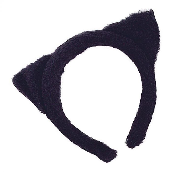 Rubies Costumes Black Cat Ears Fur Costume Accessory
