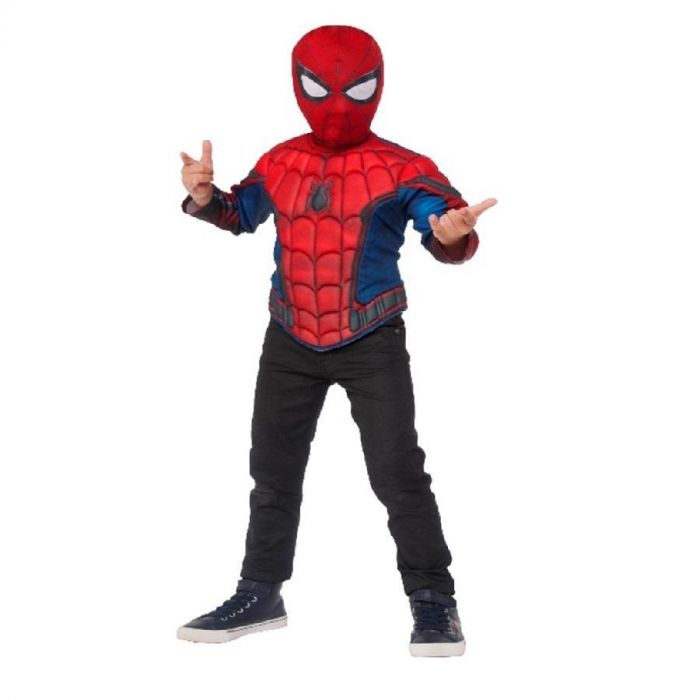 Rubies Costumes Spider-Man Homecoming Spider-Man Muscle Chest Set